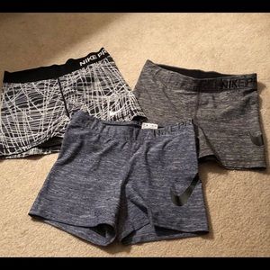Nike pro shorts